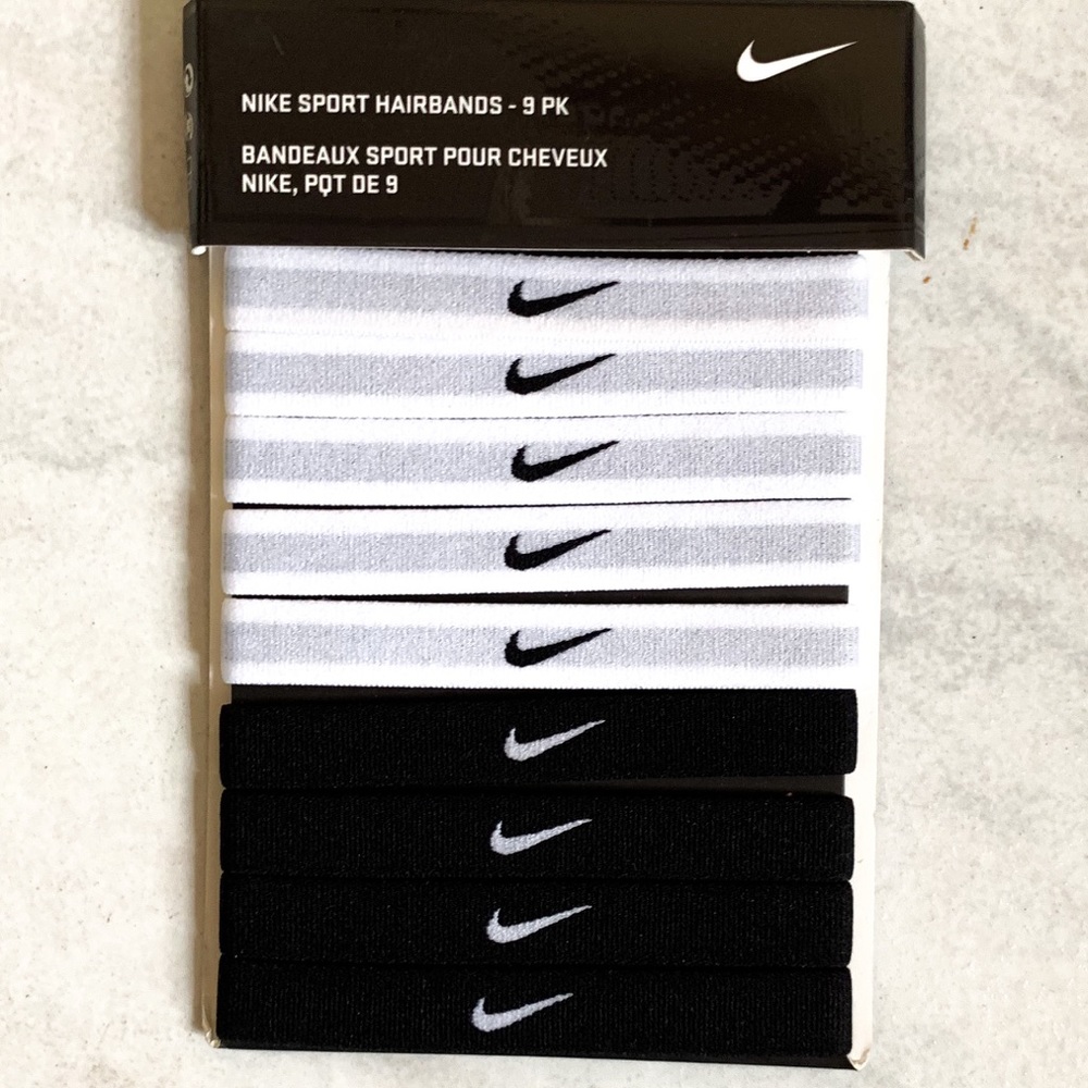 Nike Sport Hairbands - 9 PK